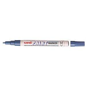 Marqueur PAINT Marker PX21 Pointe conique fine 0 8 - 1 2mm Bleu Clair UNI-BALL