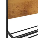 vidaXL Cadre de lit sans matelas métal 100x200 cm
