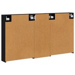 vidaXL Ensemble de Meubles de Salle de Bain 3 Pièces 130 x 14 5 x 70 cm