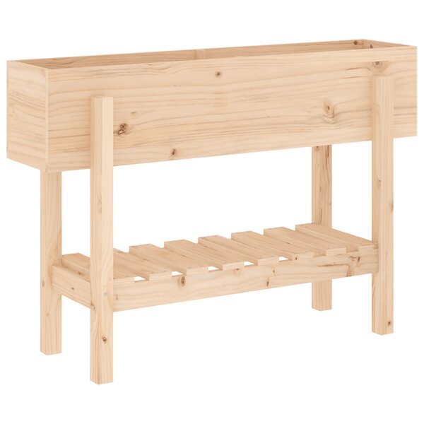 vidaXL Lit surélevé de jardin 101x30x69 cm bois de pin massif