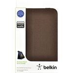 Belkin boitier de protection - pour galaxy tab 7 - marron