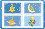 Carnet de 12 timbres - 80 ans du Petit Prince - Lettre verte