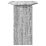 vidaXL Table d'appoint Sonoma gris 50 x 39 5 x 55 cm Bois d'ingénierie
