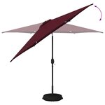 vidaXL Parasol de jardin avec lampes LED 300 x 300 cm Polyester
