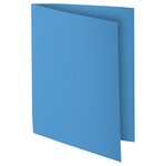 Paquet de 100 chemises ROCK''S 210 - 24x32cm - Bleu EXACOMPTA