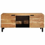 vidaXL Table basse Marron 100 x 54 x 40 cm Bois d'acacia massif