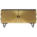 vidaXL Meuble TV 90x30x45 cm Bois de manguier massif