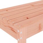 vidaXL Banc de jardin 80x38x45 cm bois massif Douglas