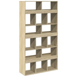 vidaXL Cloison de séparation chêne sonoma bois d'ingénierie