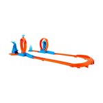 Mattel JDW39 - Hot Wheels Track Creator : triple looping