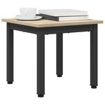 vidaXL Table basse Sonoma 40 x 40 x 36 cm Bois d'ingénierie