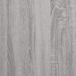 vidaXL Tables de chevet 2 Pièces sonoma gris 30x60x60cm bois d'ingénierie
