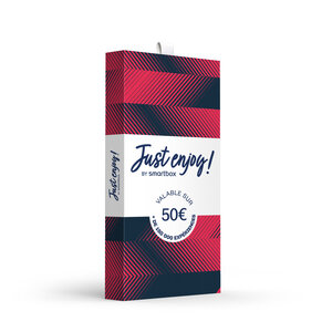 SMARTBOX - Coffret Cadeau Carte cadeau Just enjoy ! Adrénaline - 50 € -  Multi-thèmes