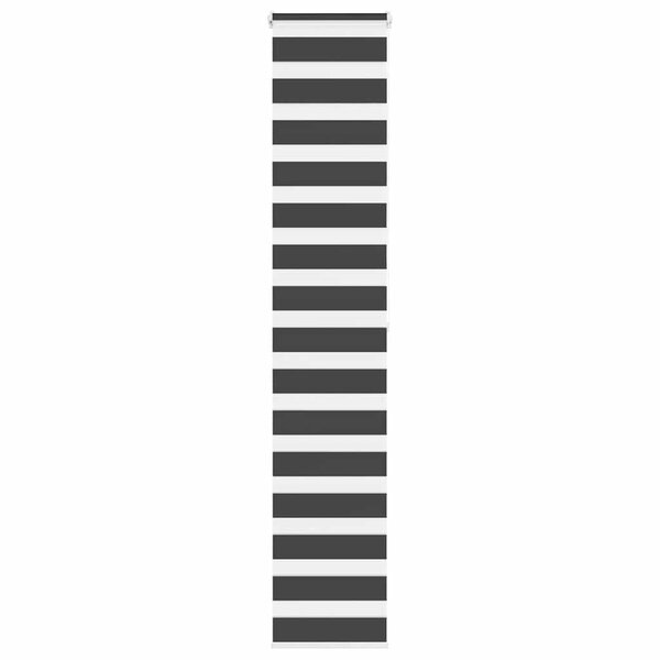 vidaXL Store zèbre noir 50x200 cm largeur du tissu 45 9 cm polyester