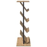 vidaXL Étagère à magazines Chêne artisanal 68 x 40 x 123 5 cm