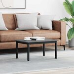 vidaXL Table basse Gris Sonoma 70 x 50 x 36 cm Bois d'ingénierie