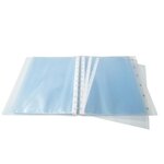 Protège-documents Amovibles Anneaux Polypropylène Crystal 60 vues A4 EXACOMPTA