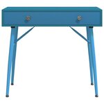 vidaXL Bureau d'ordinateur avec tiroir vert antique 90x50x76 5 cm