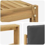 vidaXL Ensemble de canapés d'extérieur 6 pc