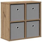vidaXL Buffet Chêne artisanal 49 5 x 22 x 47 cm