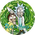 RICK AND MORTY 2 Once Argent Coin 5 Dollars Niue 2023