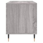 vidaXL Armoire à disques sonoma gris 100x38x48 cm bois d'ingénierie