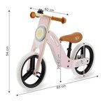 KINDERKRAFT - draisienne kinderkraft uniq rose