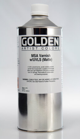 Vernis MSA (base essence minérale) Mat 946ml