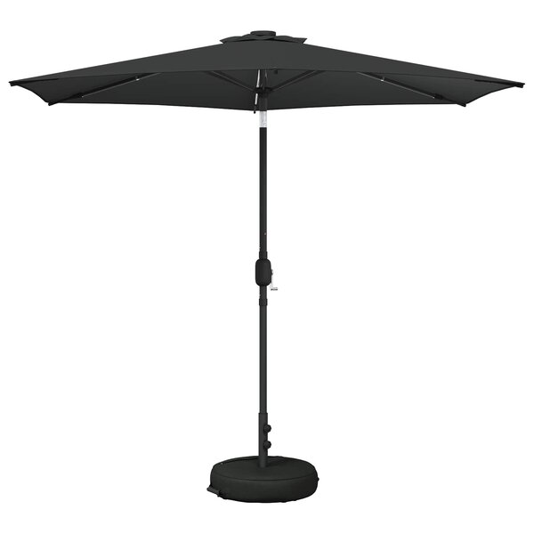 vidaXL Parasol de jardin avec lampes LED 270 x 270 cm Polyester