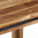 vidaXL Table console 60x35x75 cm bois massif de manguier
