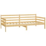 vidaXL Lit de jour sans matelas bois de pin massif 90x200 cm