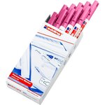 Marqueur Permanent 400 Rose Pointe Fine 1 mm x 10 EDDING