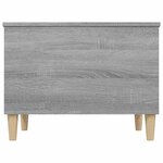 vidaXL Table basse Sonoma gris 60x44 5x45 cm Bois d'ingénierie