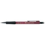Portemine GRIP 1345 Diam 0 5mm Rouge métallisé x 12 FABER-CASTELL