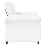 vidaXL Canapé 100  polyester  cadre en métal  MDF  Contreplaqué