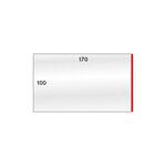 Gaines de protection 170 x 100 mm pour FDC format international.