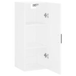 vidaXL Armoire murale blanc 34 5x34x90 cm