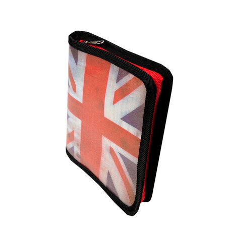 Exacompta : album photos pocket avec zip 12 pochettes union jack