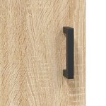 vidaXL Armoire murale chêne sonoma 69 5x34x90 cm bois d'ingénierie