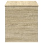 vidaXL Boîte de rangement chêne sonoma 100x42x46 cm bois d'ingénierie