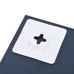 vidaXL Miroir mural avec étagère 40x40 cm Verre trempé