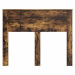 vidaXL Tête de lit Chêne fumé 135 cm Bois d'ingénierie
