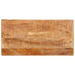 vidaXL Tables de maquillage pour chambre Bois de mangue massif