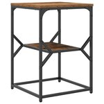 vidaXL Table d'appoint Bois ancien 41 x 40 x 60 cm