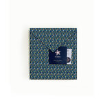 KIT Pochette cadeau réutilisable M Bleu Quimper