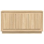 vidaXL Buffet chêne sonoma 102x35x55 cm bois d'ingénierie