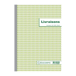 Manifold Livraisons 29 7x21cm 50 Feuillets Dupli Autocopiants - Motif - X 5 - Exacompta