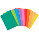 Paquet de 50 chemises 1 rabat ROCK''S 210 - 24x32cm Couleurs assorties EXACOMPTA