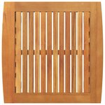 vidaXL Table d'appoint Marron Bois d'acacia massif