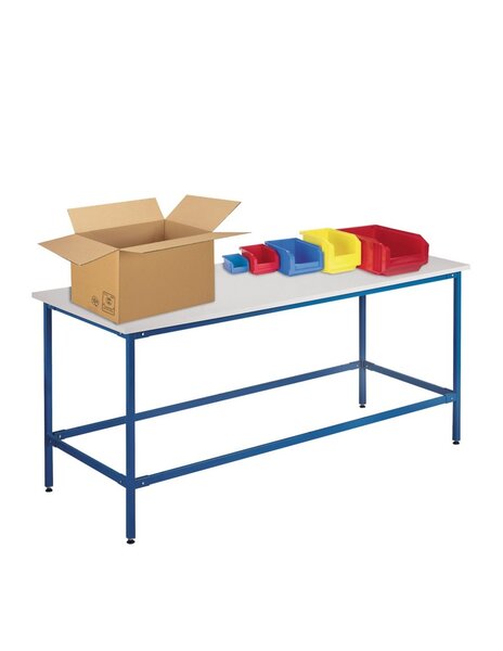 (TABLE DE TRAVAIL 6 PIEDS) Table de travail 2000 x 1200 x 1000mm - 6